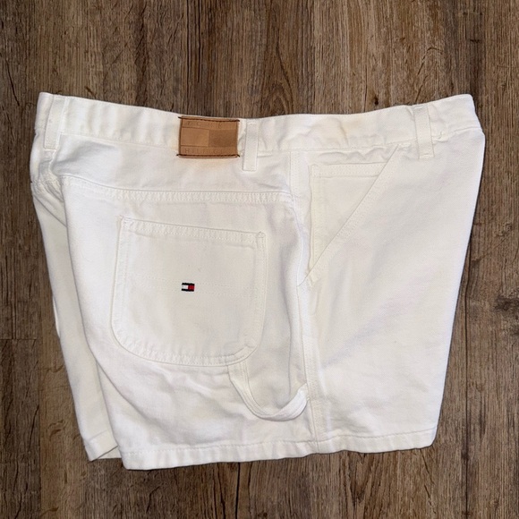 Y2K Tommy Hilfiger Women’s Denim Painters Shorts - Picture 2 of 12